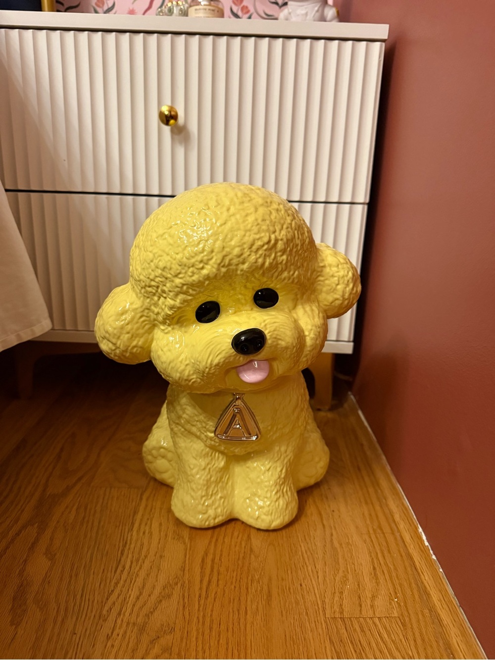 Limited-edition Aritzia Ceramic Bichon Frisé Dog Statue